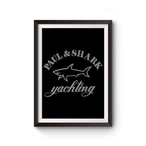 Paul & Shark Logo Poster