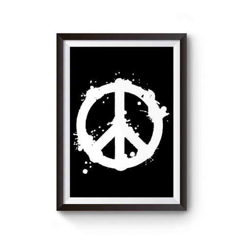 Peace Sign Funny Poster