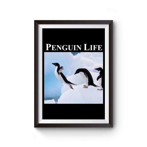 Penguin Life Leap Poster