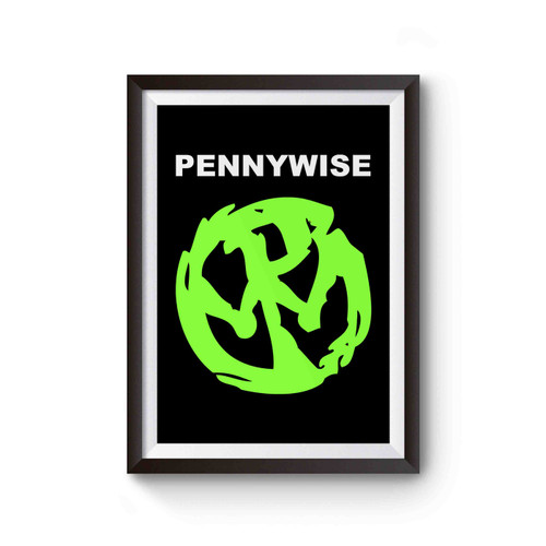 Pennywise Punk Rock Band Logo Poster