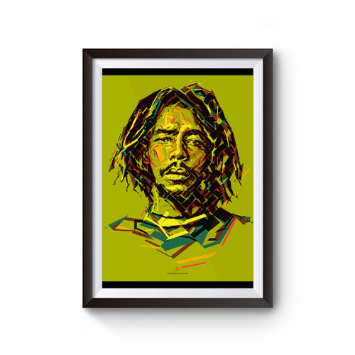 Peter Tosh Abstract Art Poster
