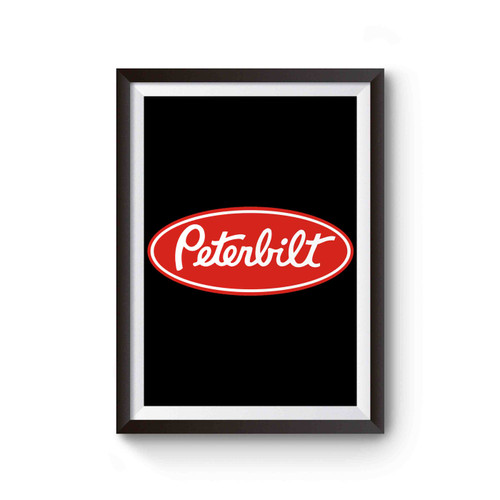 Peterbilt Truck Logo Poster