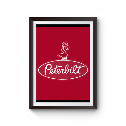 Peterbilt Trucks Logo Poster