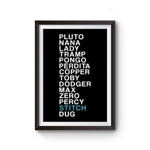 Pets Pluto Dalmatians 101 Dalmatians Poster