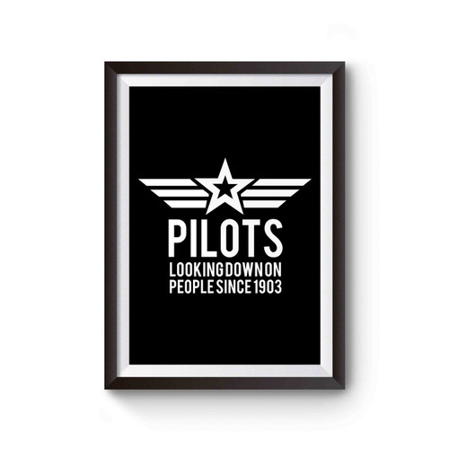 Pilot Funny Occupation Poster