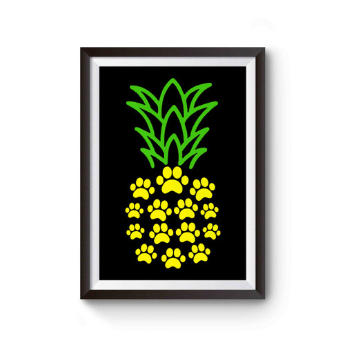Pineapple Dog Mom Cute Pineapple Poster