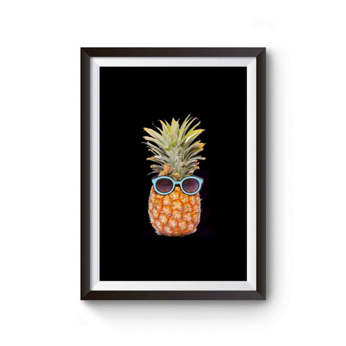 Pineapple Psych With Glases Tumblr Funny Poster