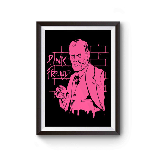 Pink Freud Vintage Science Psychology Dream Poster