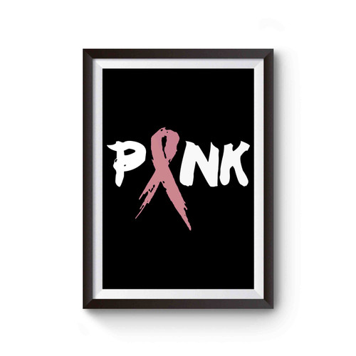 Pink Ribbon Breast Cancer Awareness Poster
