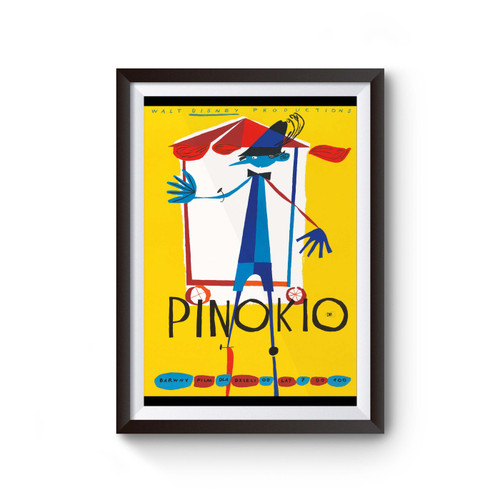 Pinocchio Walt Disney Movie Poster