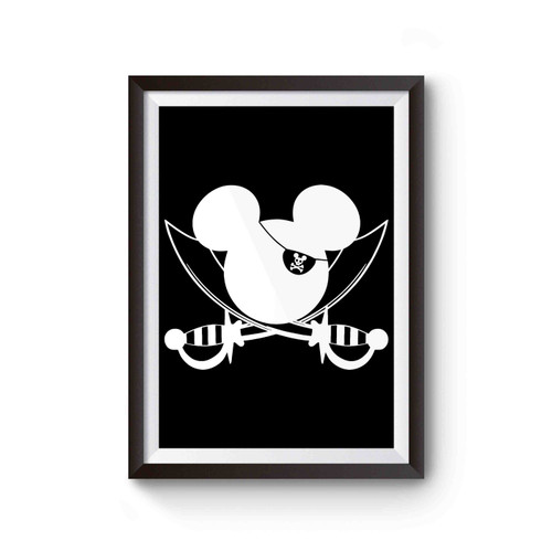 Pirate Mickey Disney Pirates Disney Poster