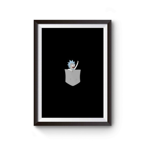 Pocket Tiny Rick Rick & Morty Season 3 Comedy Inspired Poster