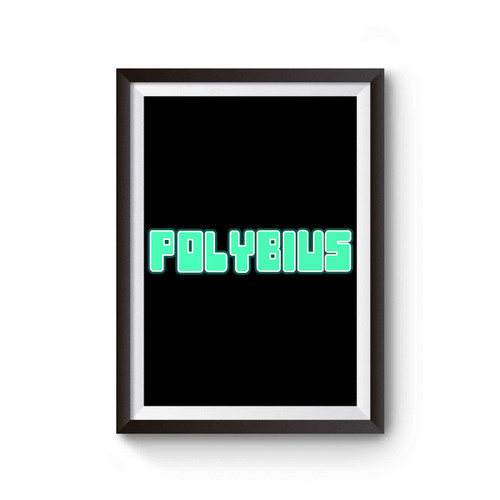 Polybius Urban Legend Arcade Game Poster