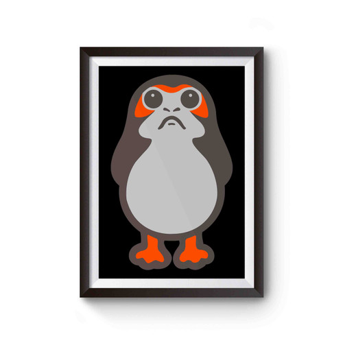 Porg Star Wars Last Jedi Poster