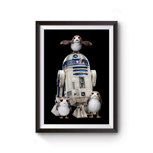 Porg Starwars Poster