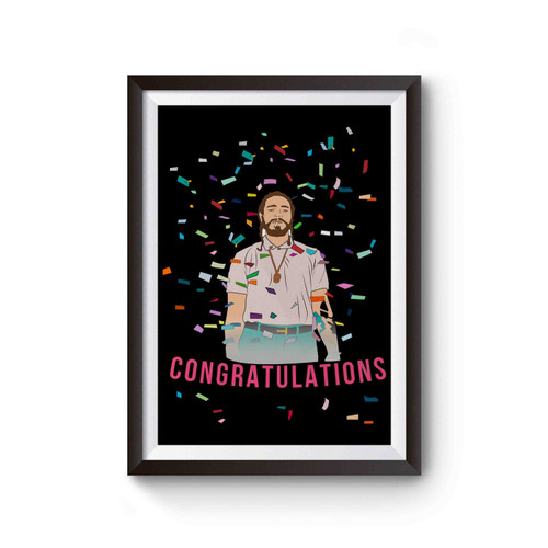 Post Malone Congrats 2018 Cool Premium Poster