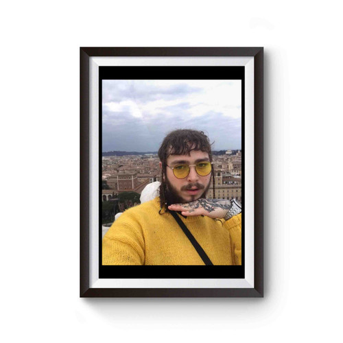 Post Malone Pose Inspired Poster