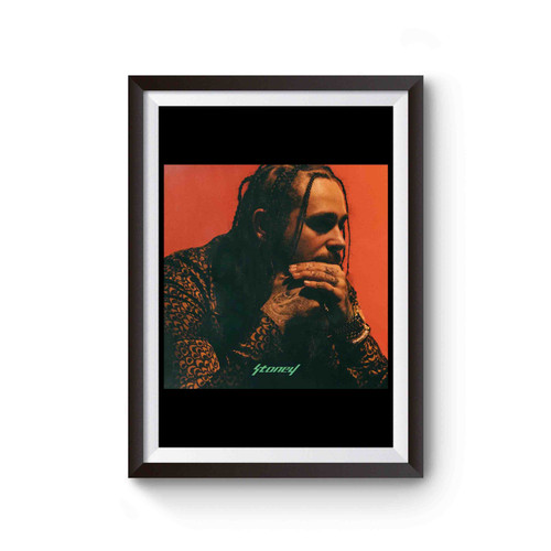 Post Malone Stoney Album Cover Inspired Poster