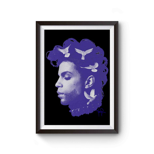 Prince Inspired Tribute Rip Poster