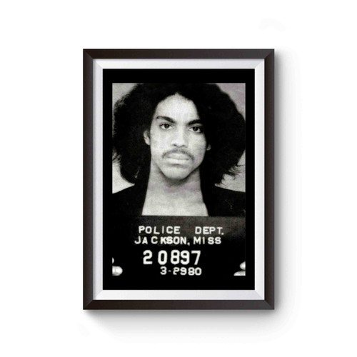 Prince Mugshot Poster