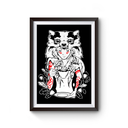 Princess Mononoke Studio Ghibli Poster