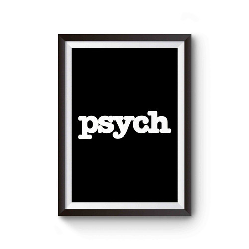 Psych Tv Series Poster