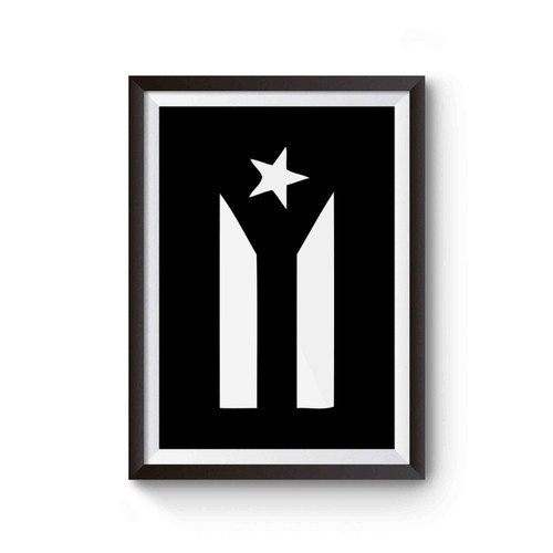 Puerto Rico Flag Poster