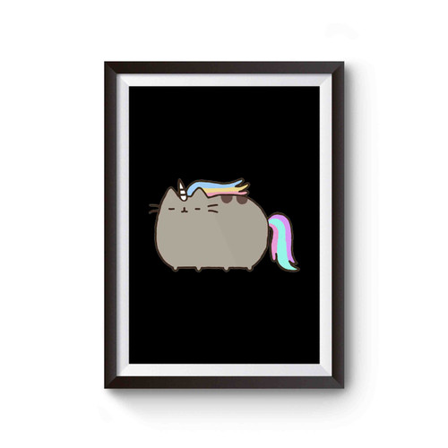 Pusheen The Cat Rainbow Unicorn Pusheenicorn Poster