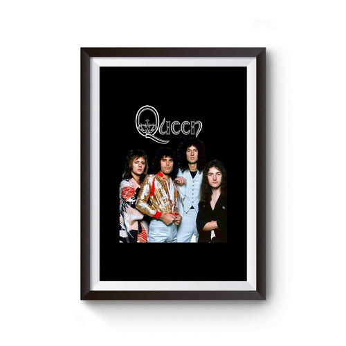 Queen Band Vintage Freddie Mercury Rock Poster