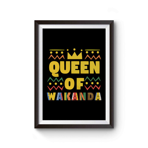 Queen Of Wakanda Black Panther Cover Inspired Poster