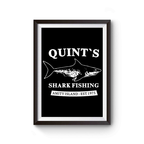 Quints Shark Fishing Poster