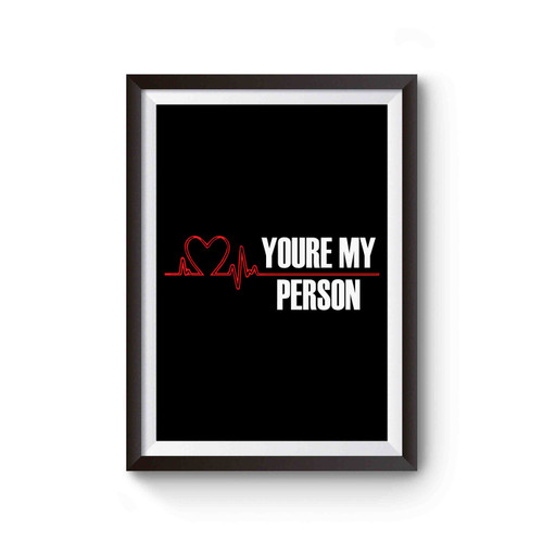 Quote Save Greys Anatomy Poster