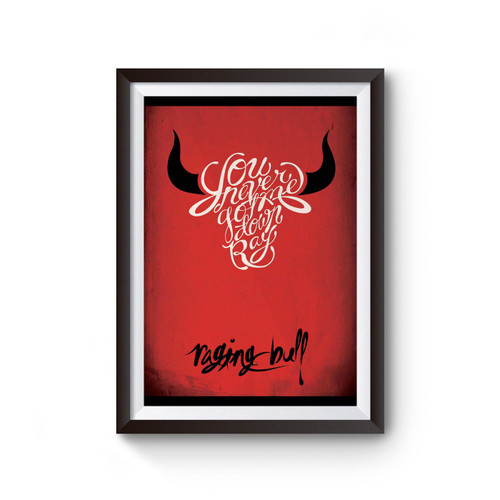 Raging Bull Quote Poster