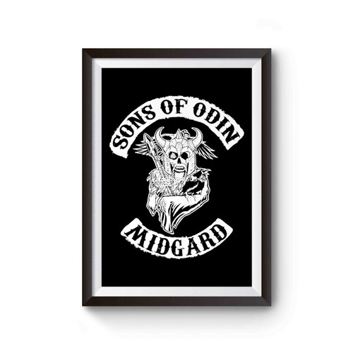 Ragnar Valhalla Viking Bargain Sons Of Odin Poster