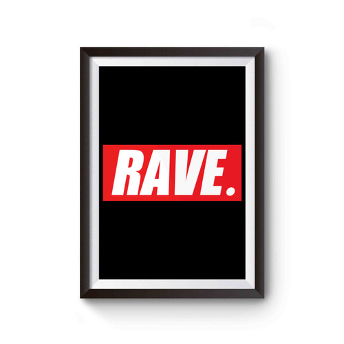Rave Supreme Edm Music Festival Poster