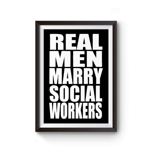 Real Men Marry Social Workers Poster