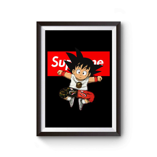 Red Box Goku Poster