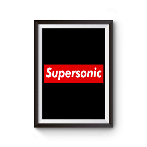 Red Box Supersonic Oasis Poster