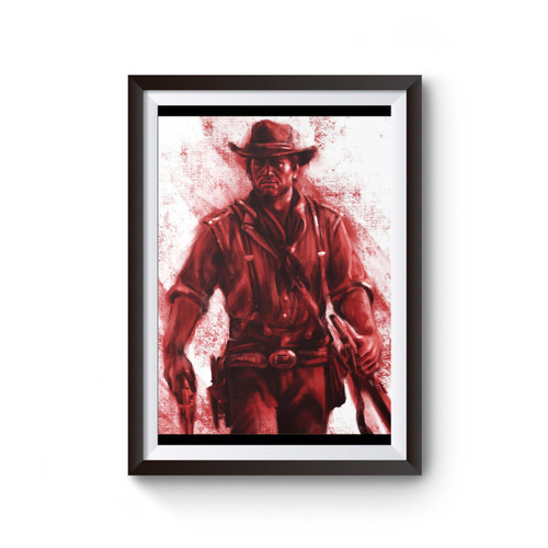 Red Dead Video Game Poster