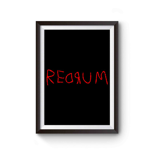 Redrum Stanley Kubrick The Shining Poster