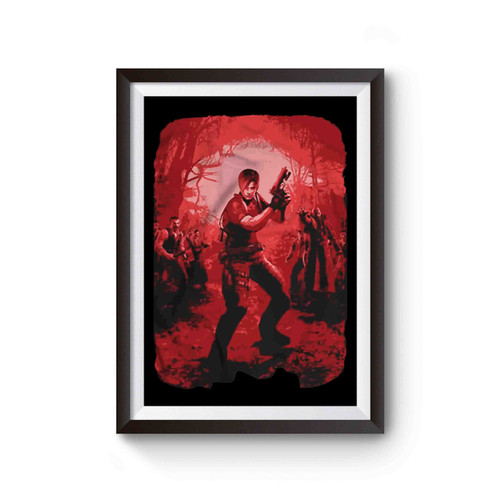 Resident Evil 4 Ganados Inspired Poster