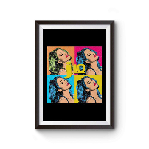 Retro Distressed Jlo It's My Party Tour 2019 Poster