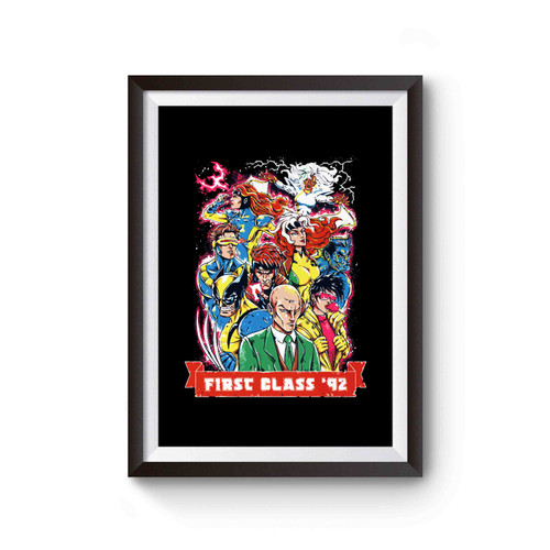 Retro X- Men Marvel Superhero First Class 92 Poster