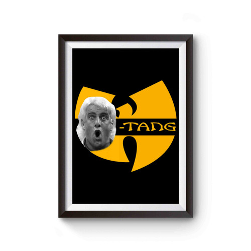 Ric Flair Woo Tang Wu Tang Parody Poster