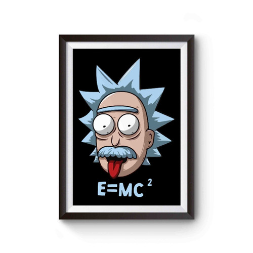 Rick And Morty E Equals Mcsquare Poster