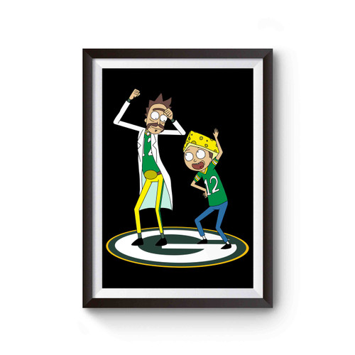Rick And Morty Green Bay Rickers Poster