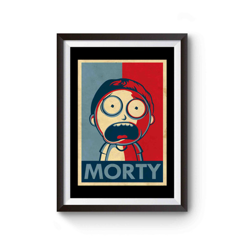 Rick And Morty Morty Poster