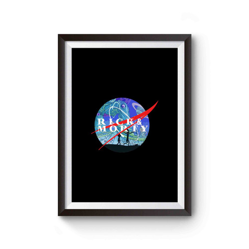 Rick And Morty Nasa Poster