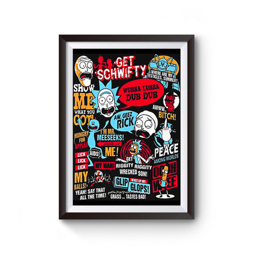 Rick And Morty Tumbr Poster