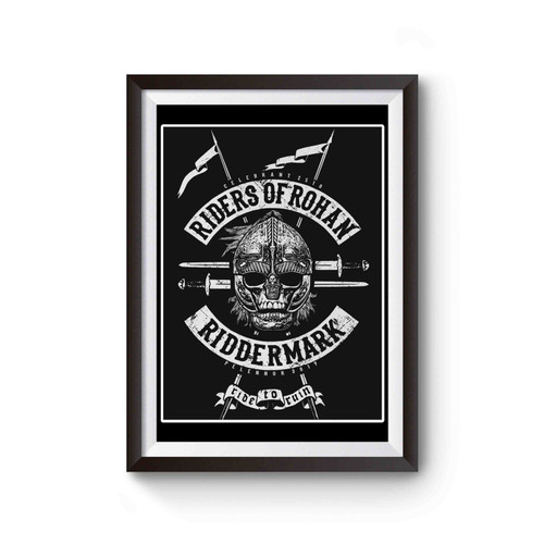 Riders Of Rohan The Lord Of The Rings Inspired Poster